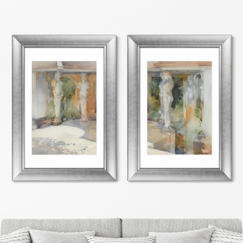 Диптих the Temple of Diane 51X71 / 51X71 CM