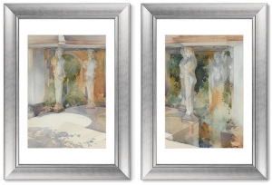 Диптих the Temple of Diane 51X71 / 51X71 CM