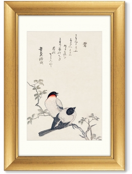 Диптих Smart owl watching 51X71 / 51X71 CM