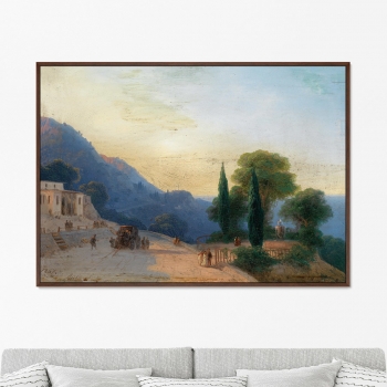 Постер Summer day in Crimea 105X75 CM
