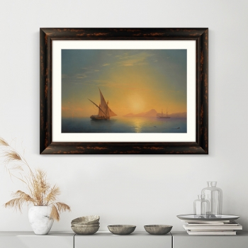Постер Sunset over Ischia 81X61 CM