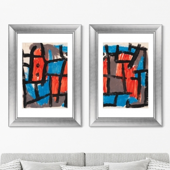 Диптих The Hour Before One Night 51X71 / 51X71 CM