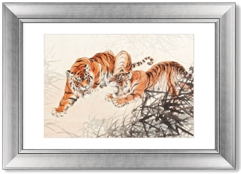 Постер Tiger in the Bush 71X51 CM