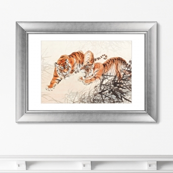 Постер Tiger in the Bush 71X51 CM