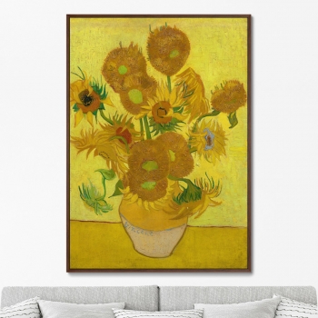 Постер Sunflowers 75X105 CM