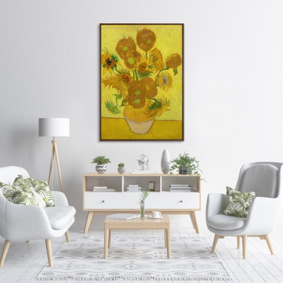 Постер Sunflowers 75X105 CM 3