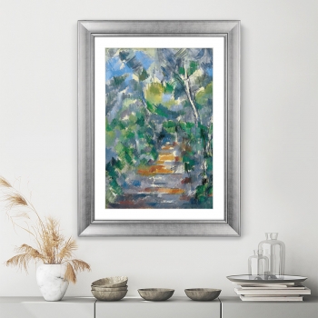 Постер The way from Mas Jolie to Chateau Noir 61X81 CM