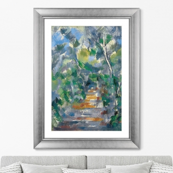 Постер The way from Mas Jolie to Chateau Noir 61X81 CM
