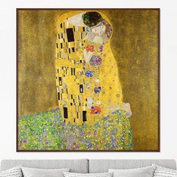 Постер The Kiss 105X105 CM