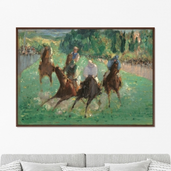 Постер At the Races 105X75 CM