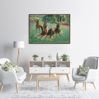 Постер At the Races 105X75 CM