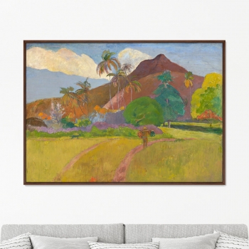 Постер Tahitian Landscape 105X75 CM