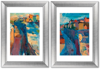 Диптих Motiv from Stockholm and Katarinavagen 51X71 / 51X71 CM