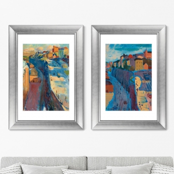 Диптих Motiv from Stockholm and Katarinavagen 51X71 / 51X71 CM