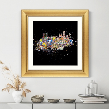 Постер Barcelona optimistic abstraction 61X61 CM