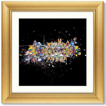 Постер Paris optimistic abstraction 61X61 CM