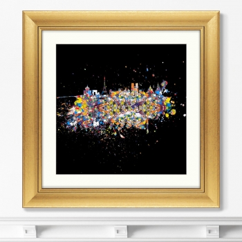 Постер Paris optimistic abstraction 61X61 CM