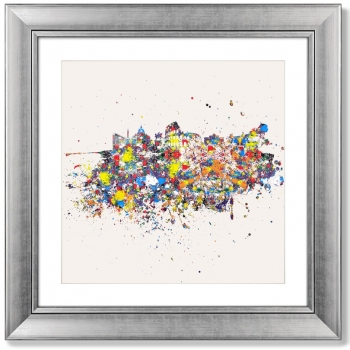 Постер Rome is an optimistic abstraction 61X61 CM