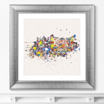 Постер Rome is an optimistic abstraction 61X61 CM