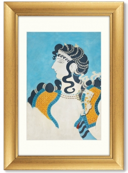 Набор из трёх постеров Ladies in Blue 51X71 / 51X71 / 51X71 CM