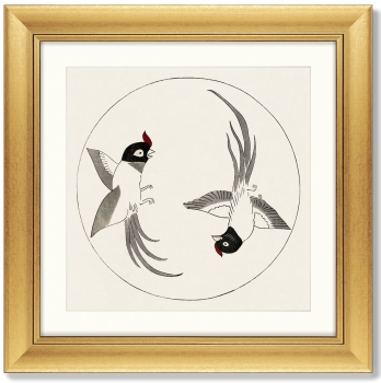 Постер Japanese vintage woodblock print 61X61 CM
