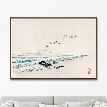 Постер Beach scenery 105X75 CM