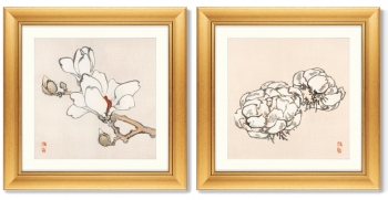Диптих Blossoms 61X61 / 61X61 CM