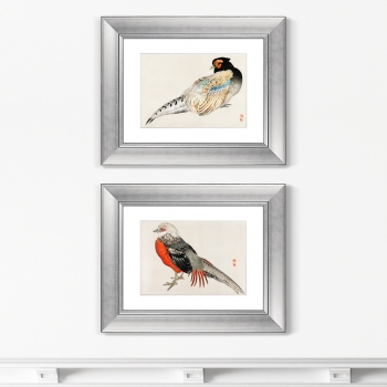 Диптих Japanese pheasant 51X41 / 51X41 CM