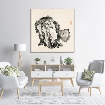 Постер Mountain 105X105 CM