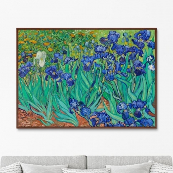 Постер Irises 105X75 CM