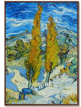 Постер The Poplars at Saint-Rémy 75X105 CM