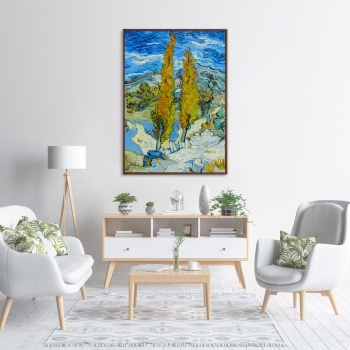 Постер The Poplars at Saint-Rémy 75X105 CM