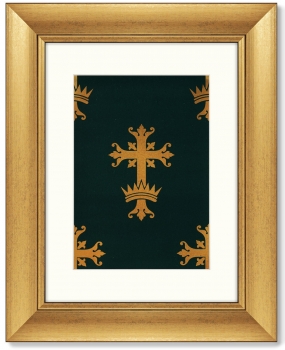 Набор из 4-х картин Floral pattern 41X51 / 41X51 / 41X51 / 41X51 CM