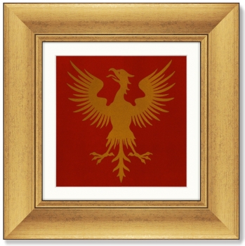Диптих Seamless pattern featuring griffin 36X36 / 36X36 CM