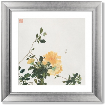 Диптих Insects and Flowers 61X61 / 61X61 CM