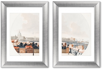 Диптих View of Rome 51X71 / 51X71 CM