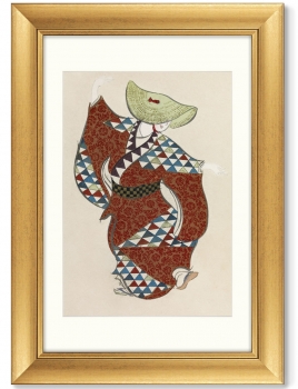 Набор картин Dancers from Momoyogusa Flowers 51X71 / 51X71 / 51X71 CM