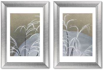 Диптих Frost from Momoyogusa Flowers 51X71 / 51X71 CM