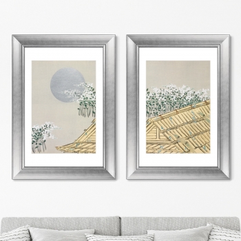 Диптих House from Momoyogusa Flowers 51X71 / 51X71 CM