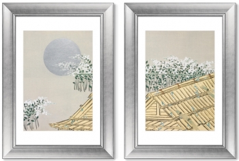 Диптих House from Momoyogusa Flowers 51X71 / 51X71 CM