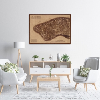 Постер New York City 105X75 CM