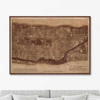 Постер New York City 105X75 CM