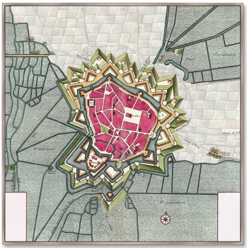 Постер Bethune Artois province France 105X105 CM