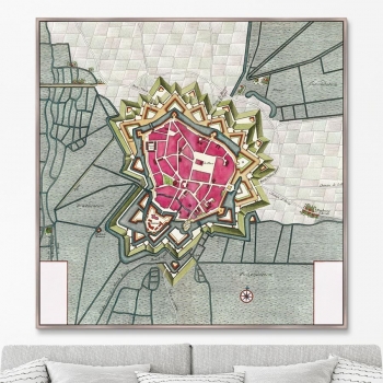 Постер Bethune Artois province France 105X105 CM