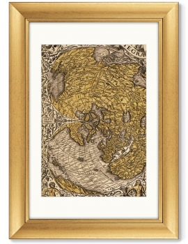 Диптих Noua et integra uniuersi orbis descriptio 51X71 / 51X71 CM