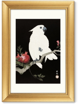 Диптих Cockatoo and pomegranate 51X71 / 51X71 CM