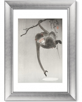 Диптих Monkey in cockatoo 51X71 / 51X71 CM