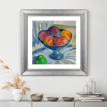 Постер Fruit Dish on a Garden Chair 61X61 CM