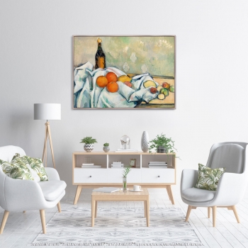 Постер Bottle and Fruits 105X75 CM