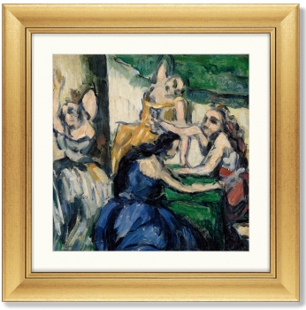 Постер Les Courtisanes 61X61 CM